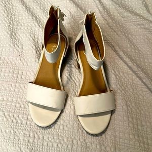 White Sandal Heels